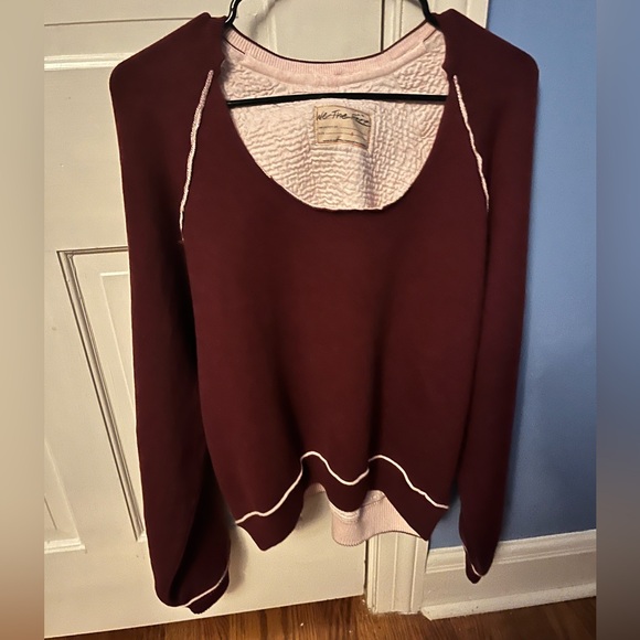 NWOT Free people Midnight pullover - Picture 2 of 4